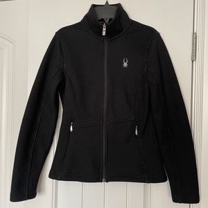 Spyder Black Core Sweater Jacket